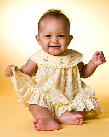 Julia, yellow - print