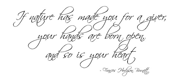 Quotation - gift giver