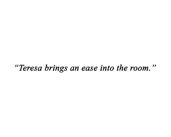 ease into the room