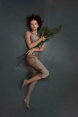 Lily, gray and green